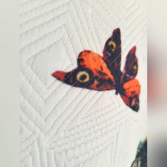 Bodycon Top & Skirt Combo with Floral Print - Picture 6 of 12